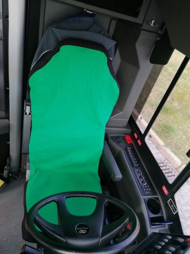 Potah na sedadlo ISRI - Potah ISRI: bez kapsy