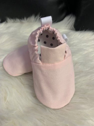 Dětské capáčky s koženou podrážkou