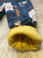 Soft kalhoty vel.86 modré