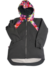 Softshellový kabátek duha