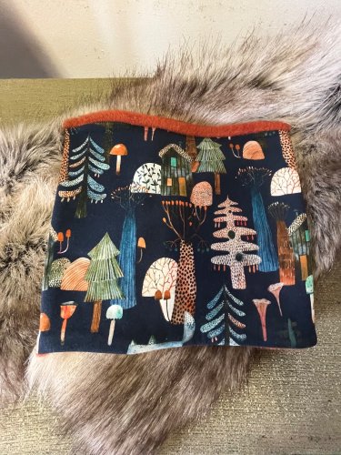 Zateplený bavlněný nákrčník