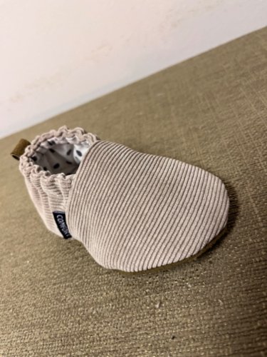 Dětské capáčky s koženou podrážkou