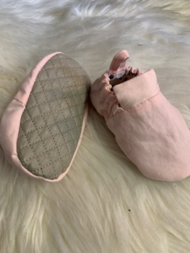 Dětské capáčky s koženou podrážkou