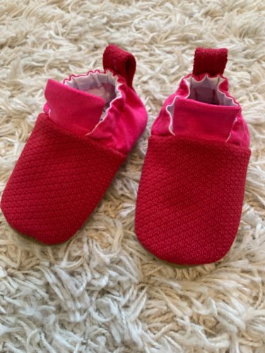 Dětské capáčky s koženou podrážkou