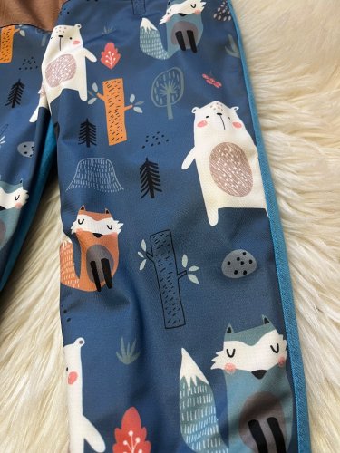 Soft kalhoty vel.86 modré