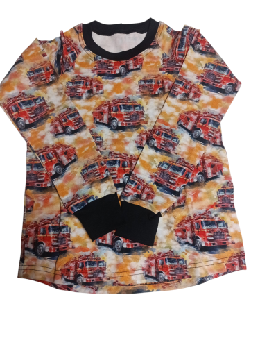 Tričko dlouhý rukáv vel. 80 až vel. 158 - Velikost : 134