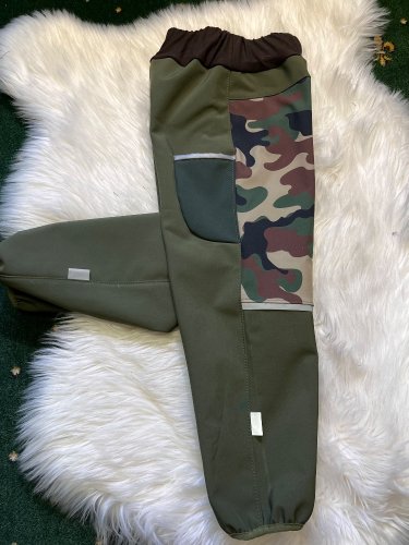 Softshellové kalhoty  vel 122
