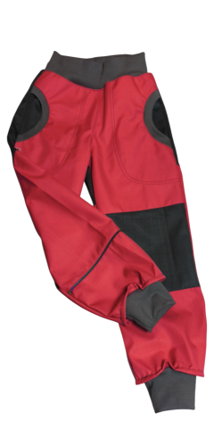 Softshellové kalhoty  vel 104 - Barva: Modrá