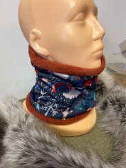 Zateplený bavlněný nákrčník