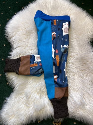 Zateplené soft kalhoty vel.98-104