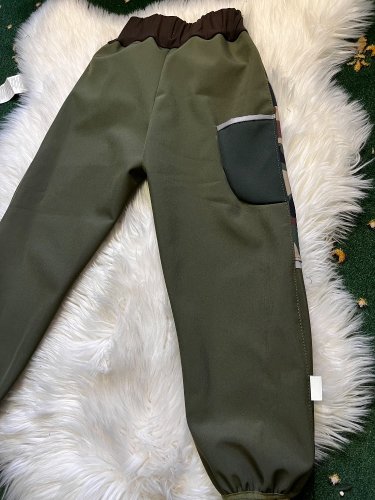 Softshellové kalhoty  vel 122