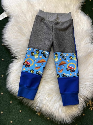 Softshellové kalhoty vel. 104-110