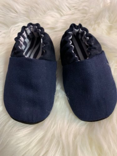 Dětské capáčky s koženou podrážkou