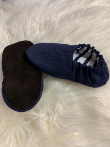 Dětské capáčky s koženou podrážkou