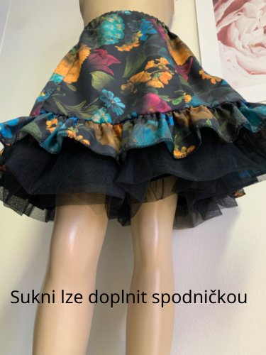 Sukně květ