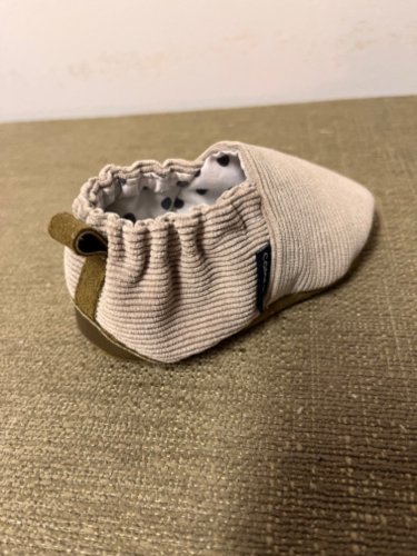 Dětské capáčky s koženou podrážkou