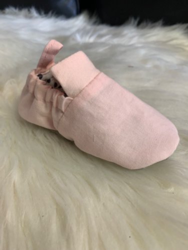 Dětské capáčky s koženou podrážkou