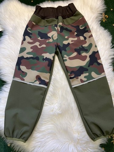 Softshellové kalhoty  vel 122