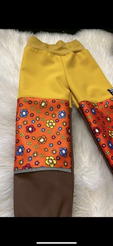 Softshellové kalhoty vel. 92 - 98 dívčí