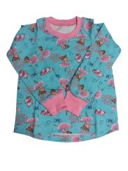 Dívčí tričko dlouhý ruk. vel. 80 až 158