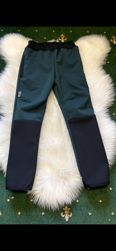 Černé soft kalhoty vel. 134-140