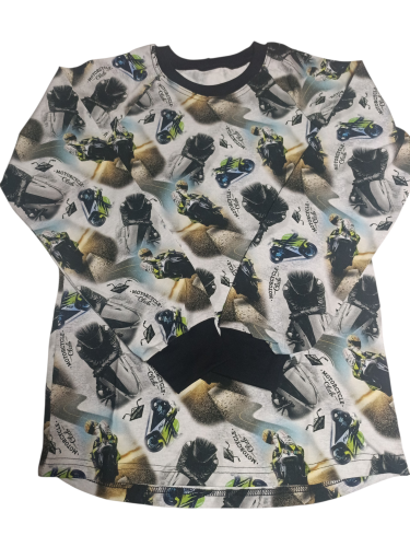 Chlapecké tričko dl. rukáv od vel.80 do 158 - Velikost : 146