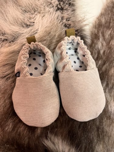 Dětské capáčky s koženou podrážkou