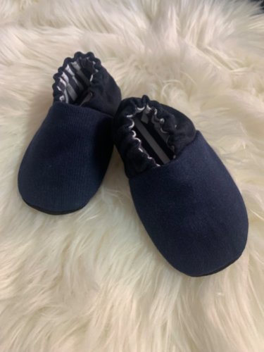 Dětské capáčky s koženou podrážkou