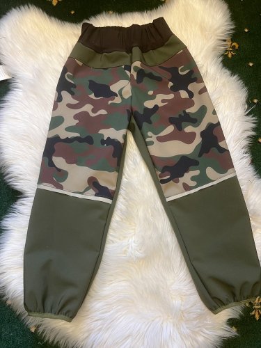 Softshellové kalhoty  vel 122