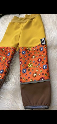 Softshellové kalhoty vel. 92 - 98 dívčí